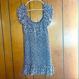 Wild fable gray and pink mini dress size large